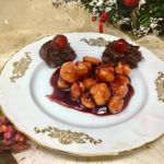 pignolata struffoli in red